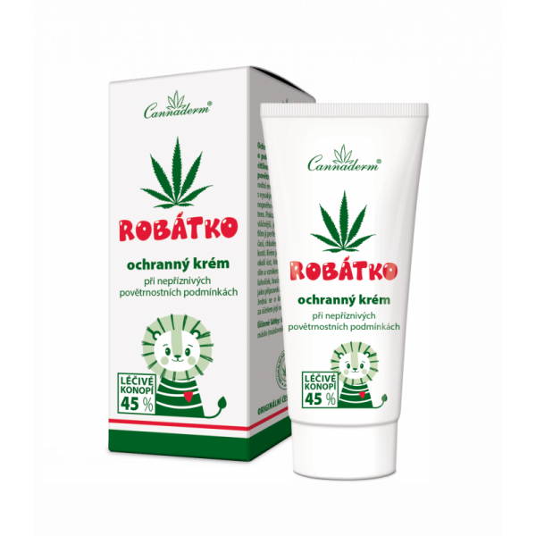 Cannaderm Robátko. Детский защитный крем для кожи  50 г