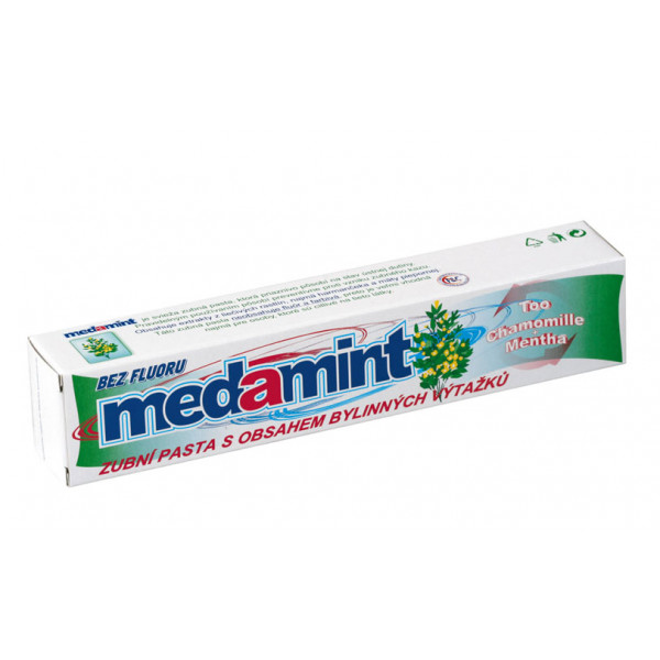 Зубная паста на травах MEDAMINT.  Вес 100g