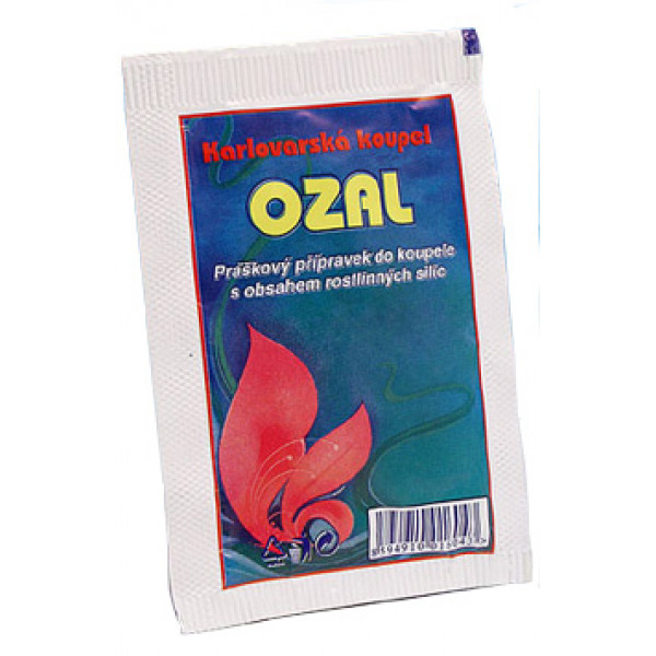 OZAL, соль для ванн в пакетиках-одноразовая упаковка. Вес 25g
