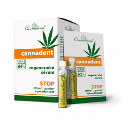 Cannaderm Cannadent. Востанавливающая сыворотка  для кожи губ и слизистой оболочки рта. 10x1,5 мл