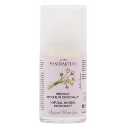 MANUFAKTURA. Натуральный минеральный дезодорант для чувствительной кожи с квасцами и ромашкой 